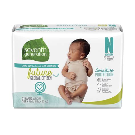seventh generation chlorine free diapers